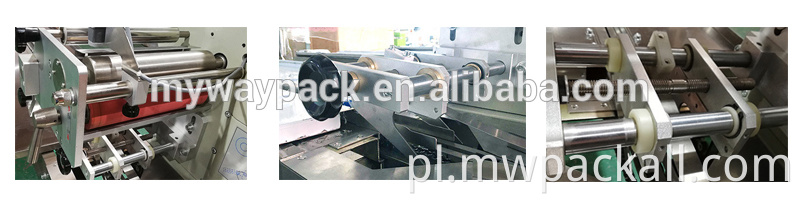 Ciastka maszyna do pakowania poduszki wielofunkcyjna automatyczna pozioma poduszka sprzętowa maszyna do pakowania chleba